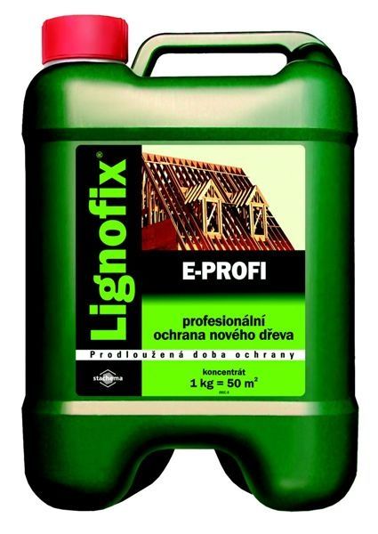 Lignofix E Profi color hnědý 10kg