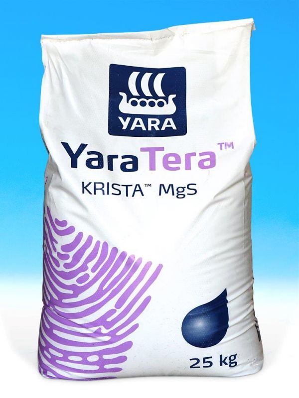 YaraTera KRISTA MgS 25 kg (hořká sůl)