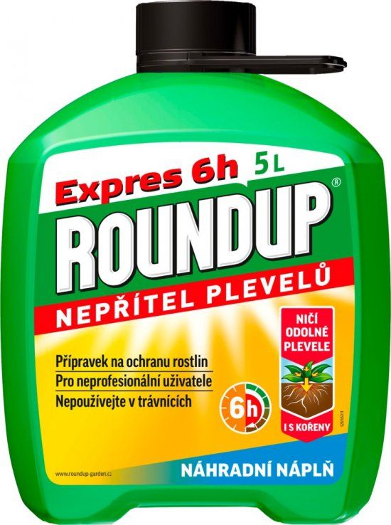 Roundup Expres 5L Pump & Go náhradní náplň